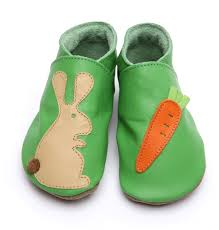 Chaussons bébé carotte lapin